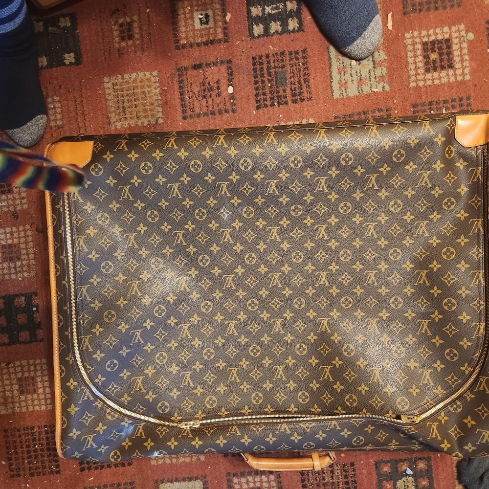 Louis Vuitton suitcase huge